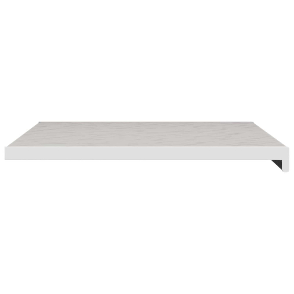Produktbild för Fönsterbräda Marmorstruktur 100 x 50 x 4,5 cm PVC