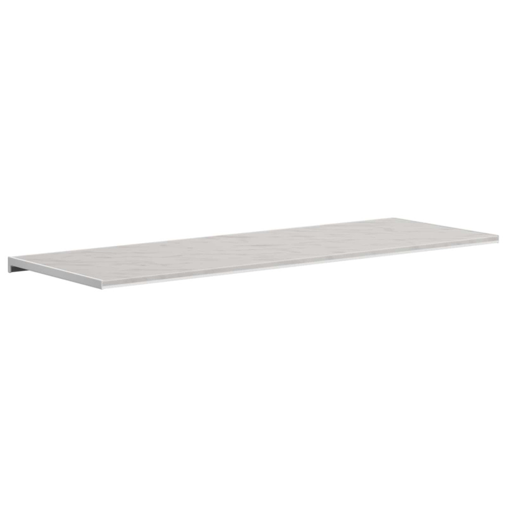 Produktbild för Fönsterbräda Marmorstruktur 120 x 50 x 4,5 cm PVC