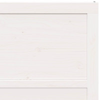 Produktbild för Ladugårdsdörr Vit 100 x 2,5 x 208 cm Massiv furu