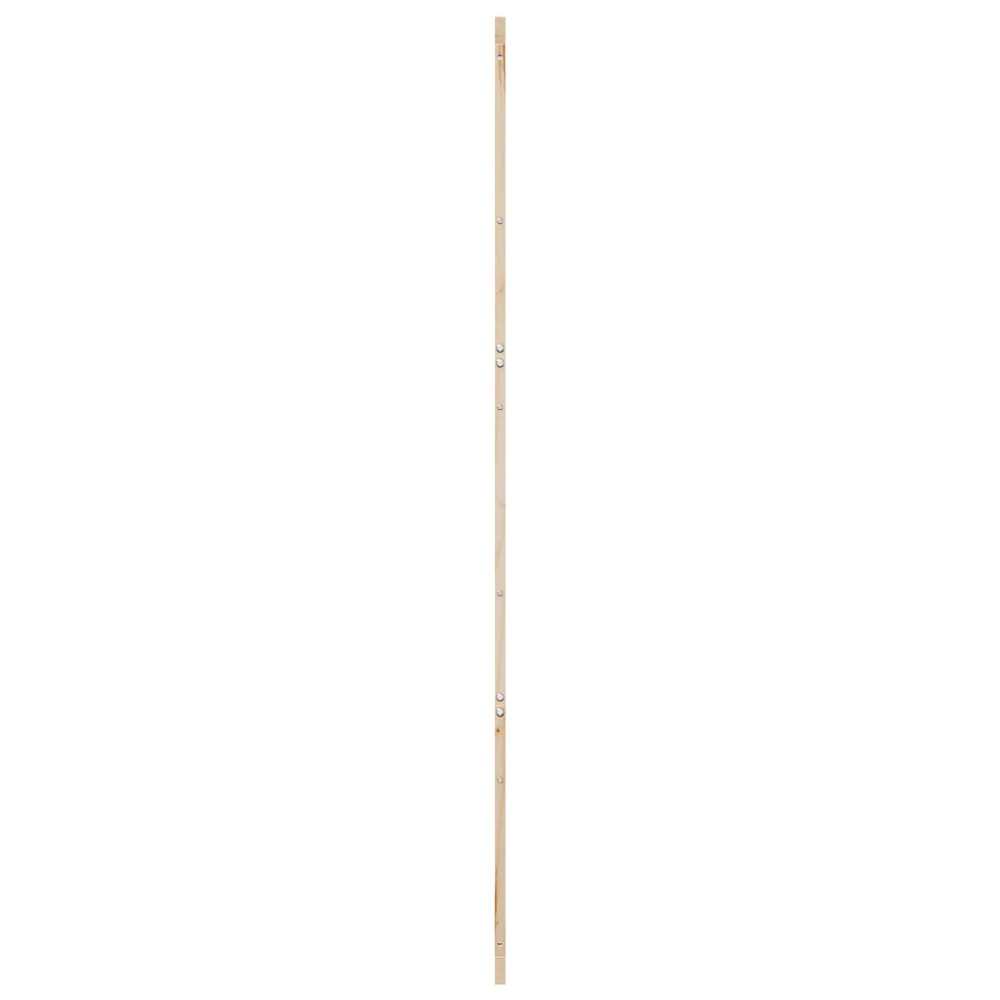 Produktbild för Ladugårdsdörr Naturlig 90 x 2,5 x 208 cm Massiv furu