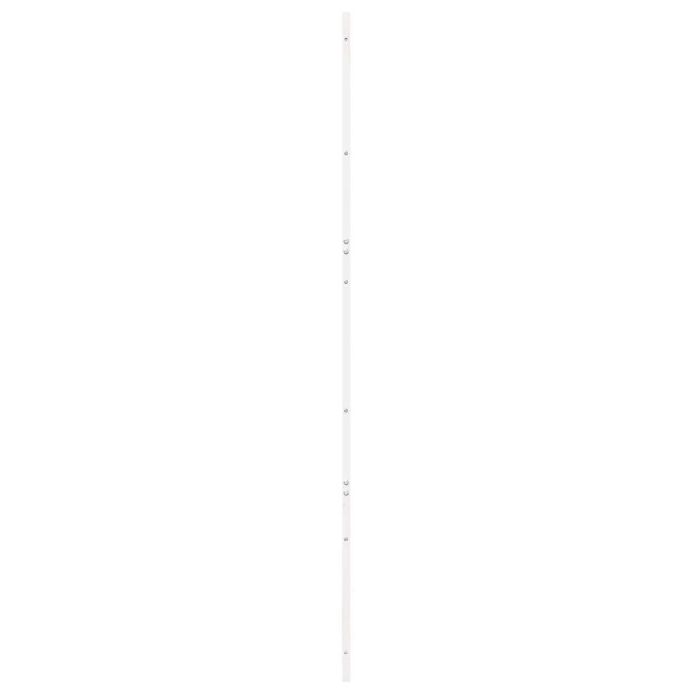 Produktbild för Ladugårdsdörr Vit 90 x 2,5 x 208 cm Massiv furu