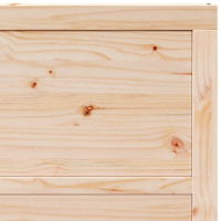 Produktbild för Ladugårdsdörr Naturlig 80 x 2,5 x 208 cm Massiv furu