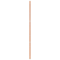 Produktbild för Ladugårdsdörr Vaxad brun 100 x 2,5 x 208 cm Massiv furu