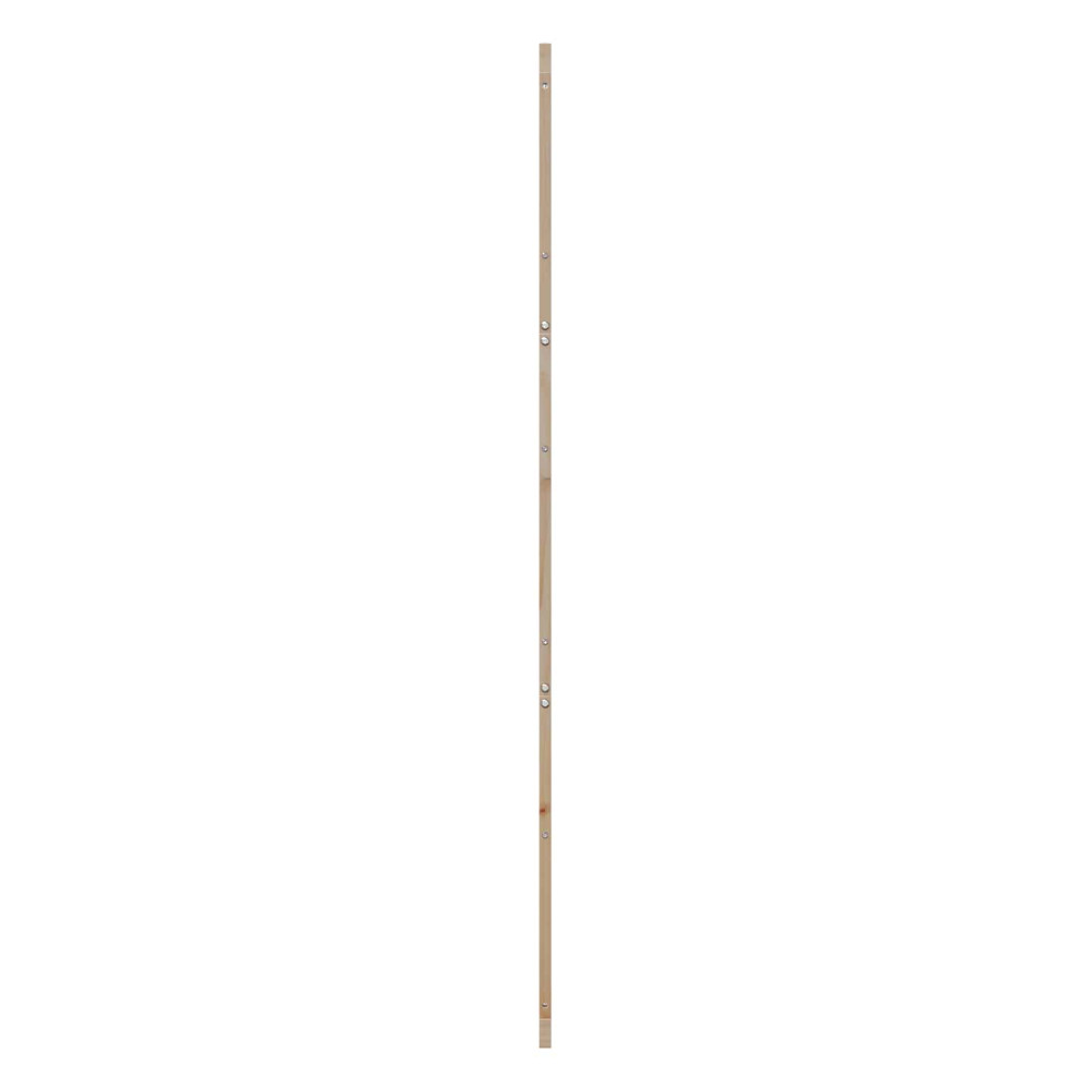Produktbild för Ladugårdsdörr Naturlig 80 x 2,5 x 208 cm Massiv furu