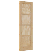Produktbild för Inredningsdörr Naturlig 61 x 198,5 cm Plywood