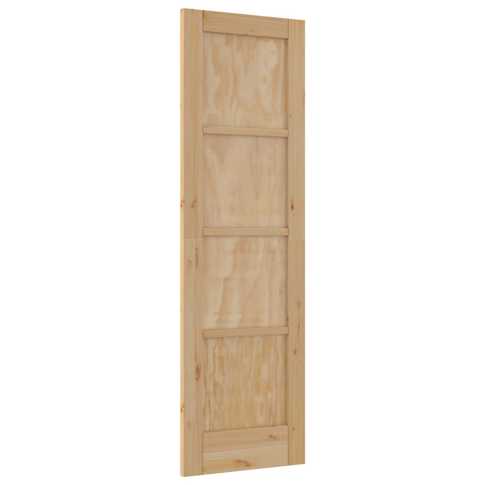 Produktbild för Inredningsdörr Naturlig 61 x 198,5 cm Plywood