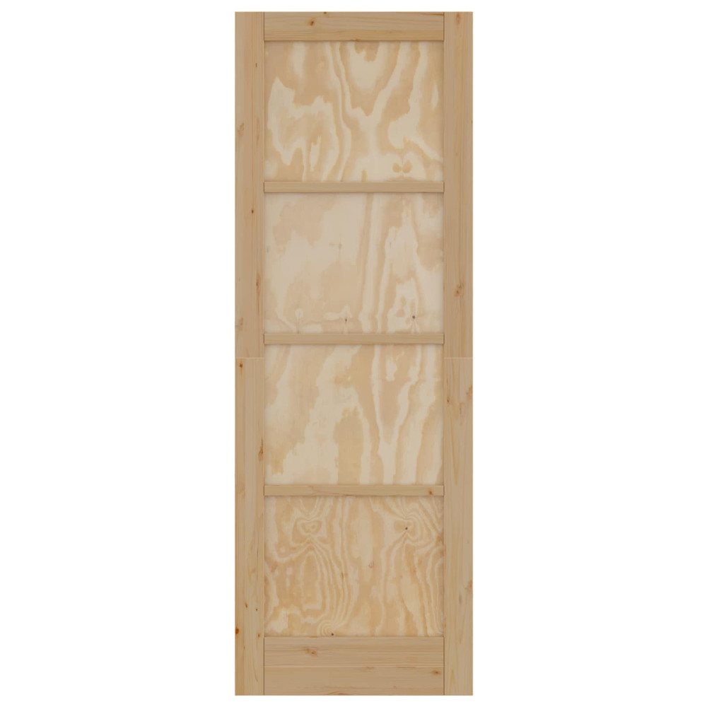 Produktbild för Inredningsdörr Naturlig 73,5 x 211 cm Plywood