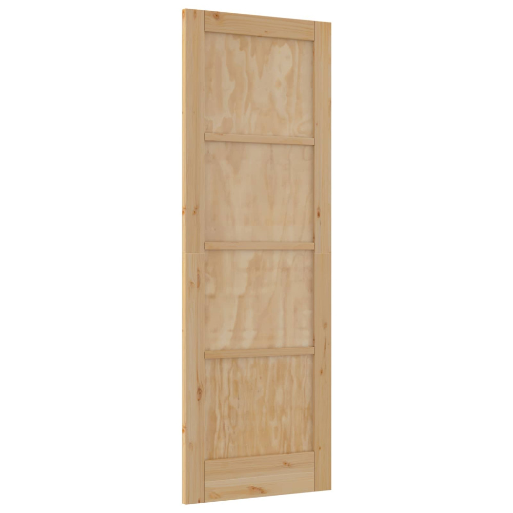 Produktbild för Inredningsdörr Naturlig 73,5 x 211 cm Plywood