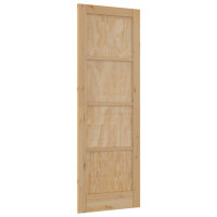 Produktbild för Inredningsdörr Naturlig 73,5 x 211 cm Plywood