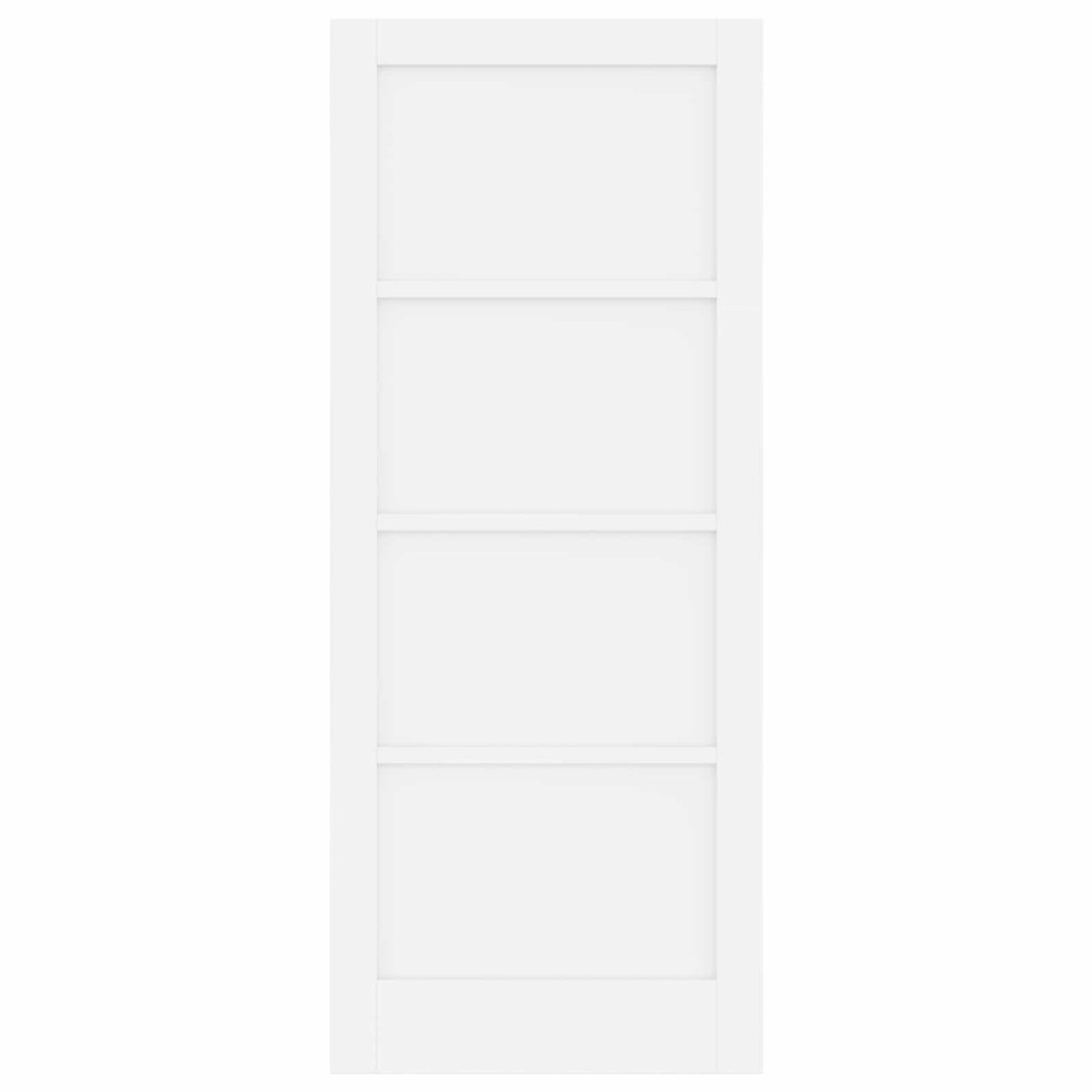 Produktbild för Inredningsdörr Vit 83 x 202 cm Plywood