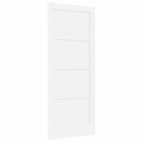 Produktbild för Inredningsdörr Vit 83 x 202 cm Plywood