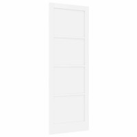 Produktbild för Inredningsdörr Vit 83 x 232 cm Plywood