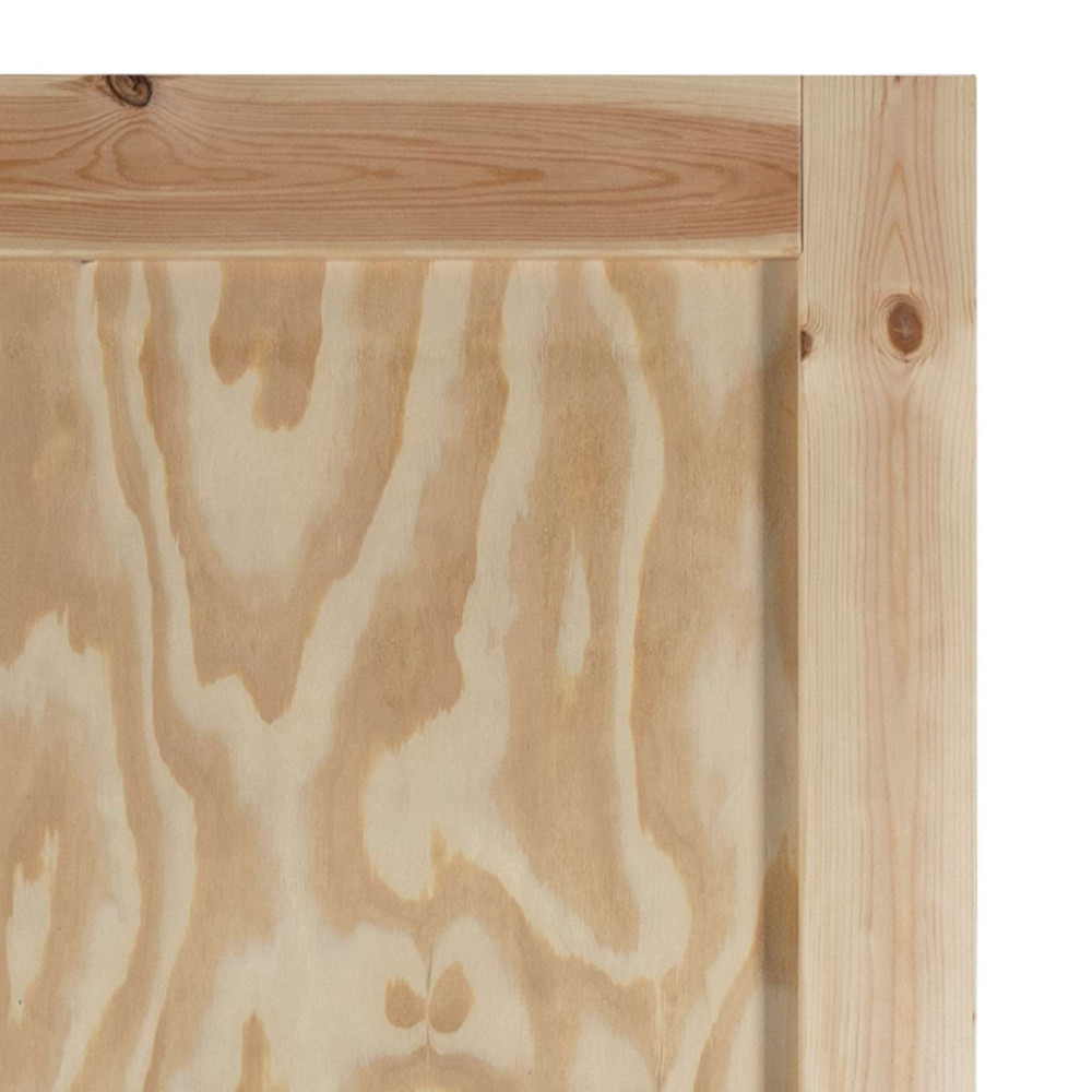Produktbild för Inredningsdörr Naturlig 86 x 198,5 cm Plywood