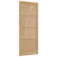 Produktbild för Inredningsdörr Naturlig 86 x 211 cm Plywood