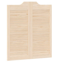 Produktbild för Svängdörrar Naturlig 90 x 40 cm Massiv furu