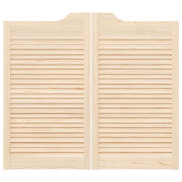 Produktbild för Svängdörrar Naturlig 90 x 50 cm Massiv furu