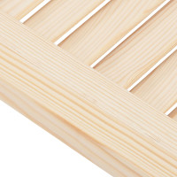 Produktbild för Svängdörrar Naturlig 90 x 50 cm Massiv furu