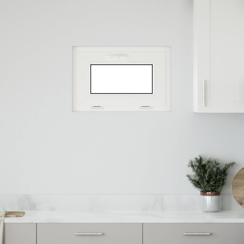 Produktbild för Källarfönster RISOR 60 x 40 cm PVC och glas Antracit