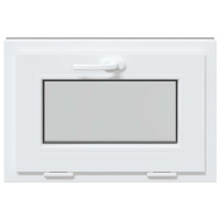 Produktbild för Källarfönster RISOR 60 x 40 cm PVC och glas Antracit