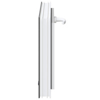 Produktbild för Källarfönster RISOR 60 x 40 cm PVC och glas Antracit