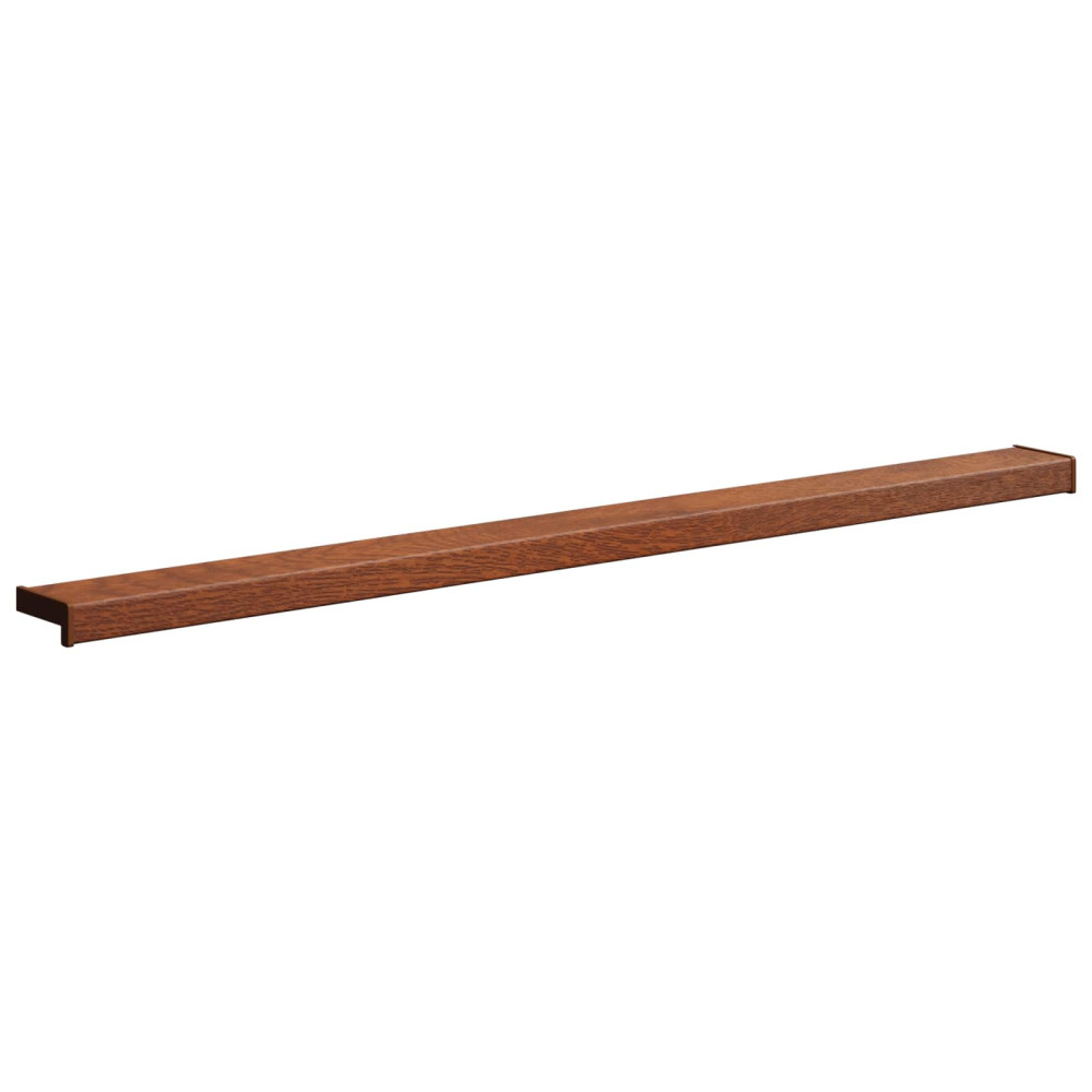 Produktbild för Fönsterbräda Brunt Trä 160 x 10 x 4,5 cm PVC