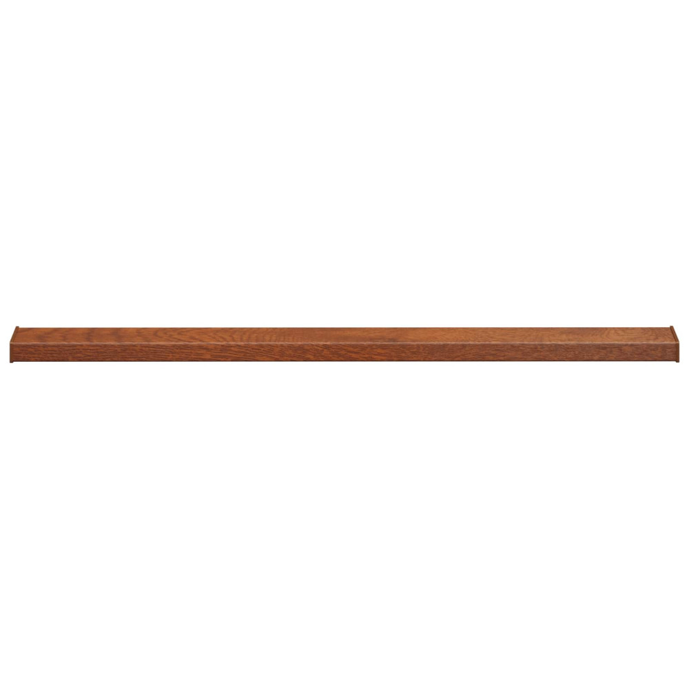 Produktbild för Fönsterbräda Brunt Trä 160 x 10 x 4,5 cm PVC
