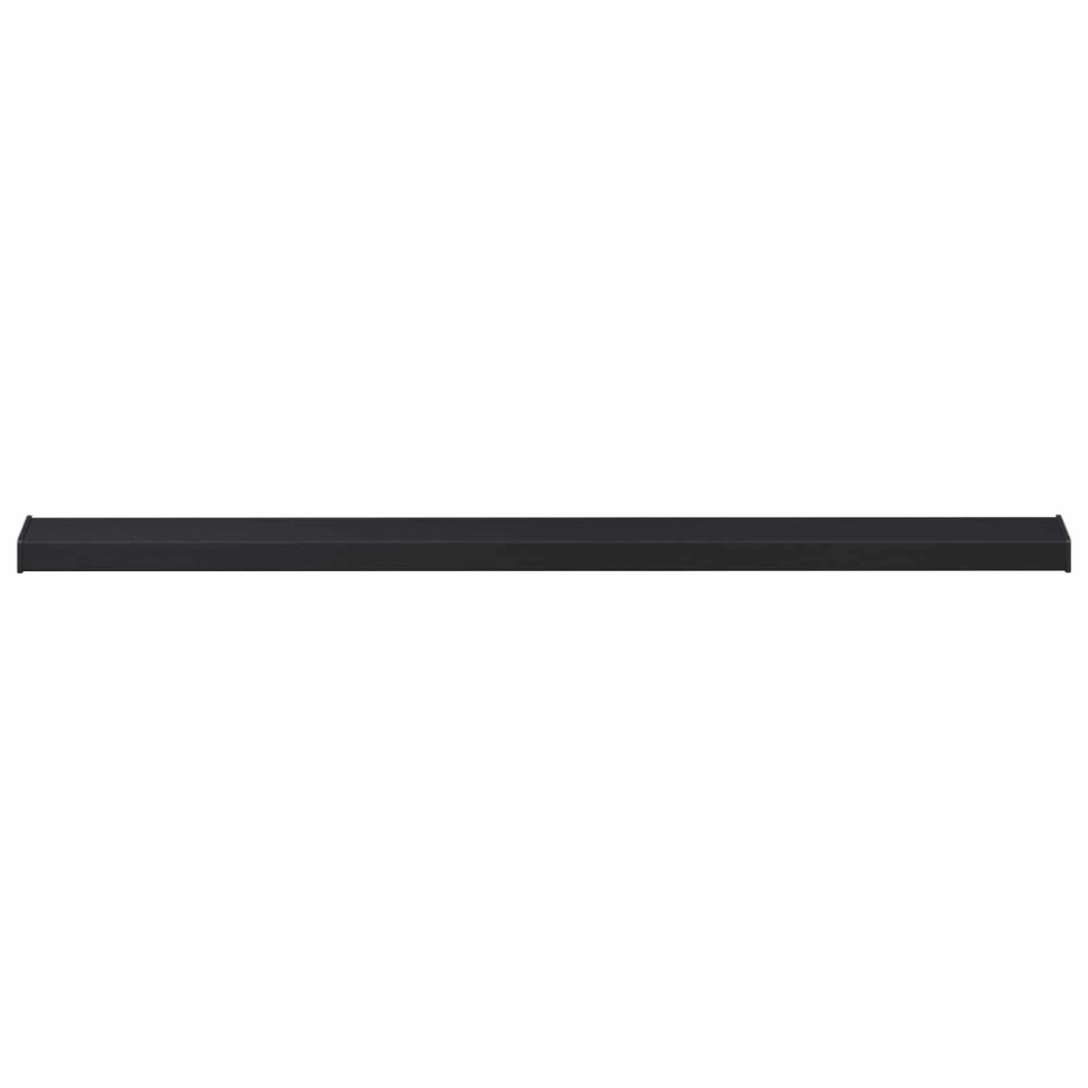 Produktbild för Fönsterbräda Antracit med träkorn 160 x 15 x 4,5 cm PVC