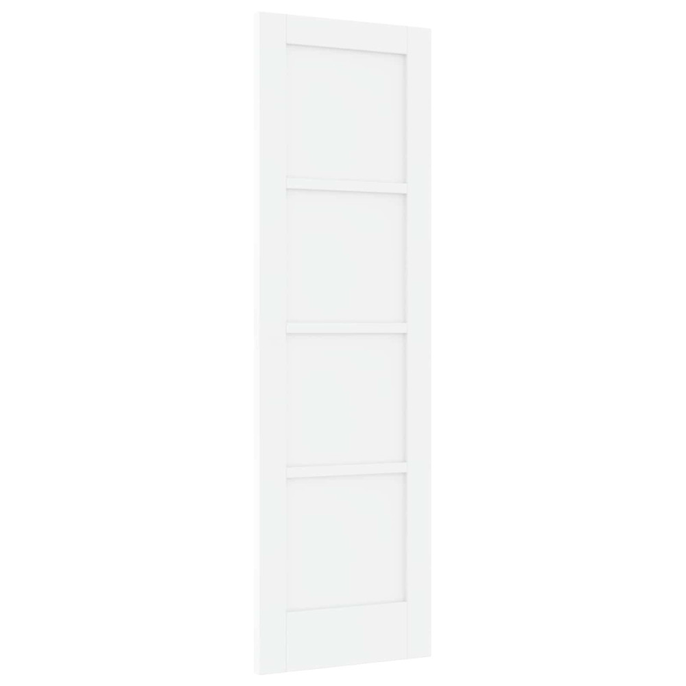 Produktbild för Inredningsdörr Vit 61 x 198,5 cm Plywood