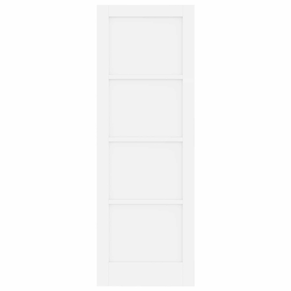 Produktbild för Inredningsdörr Vit 73,5 x 211 cm Plywood