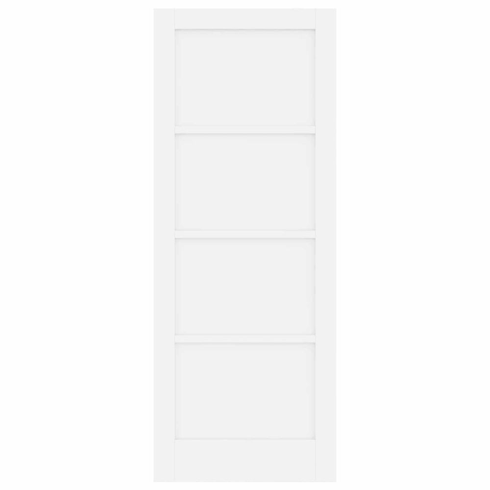 Produktbild för Inredningsdörr Vit 78 x 202 cm Plywood