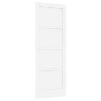 Produktbild för Inredningsdörr Vit 78 x 211 cm Plywood