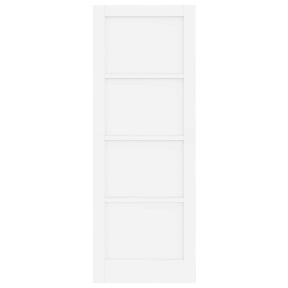Produktbild för Inredningsdörr Vit 78 x 211 cm Plywood