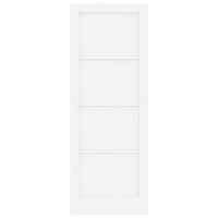 Produktbild för Inredningsdörr Vit 78 x 211 cm Plywood
