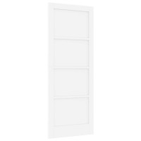 Produktbild för Inredningsdörr Vit 83 x 211 cm Plywood