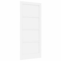 Produktbild för Inredningsdörr Vit 86 x 198,5 cm Plywood