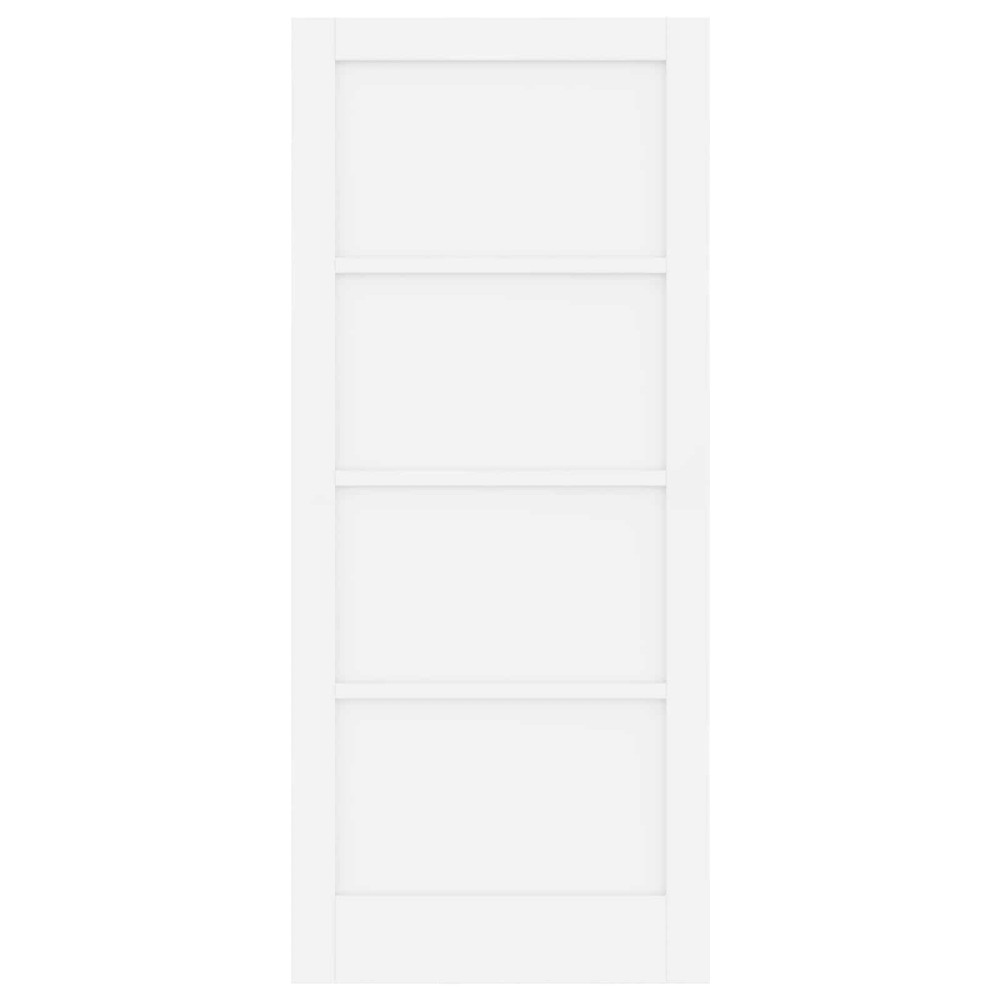 Produktbild för Inredningsdörr Vit 86 x 198,5 cm Plywood