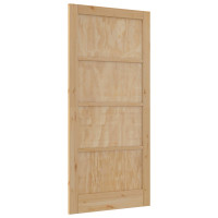 Produktbild för Inredningsdörr Naturlig 93 x 202 cm Plywood