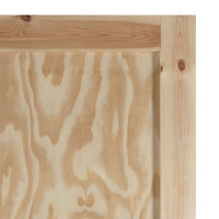 Produktbild för Inredningsdörr Naturlig 93 x 202 cm Plywood