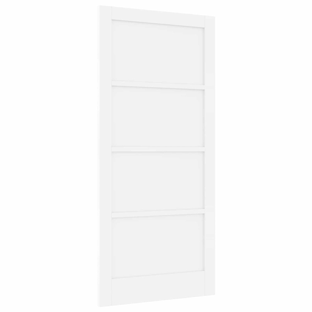Produktbild för Inredningsdörr Vit 93 x 202 cm Plywood