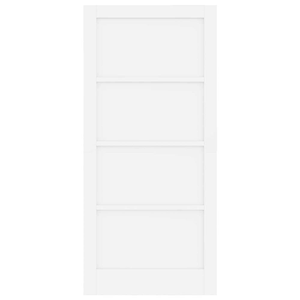 Produktbild för Inredningsdörr Vit 93 x 202 cm Plywood