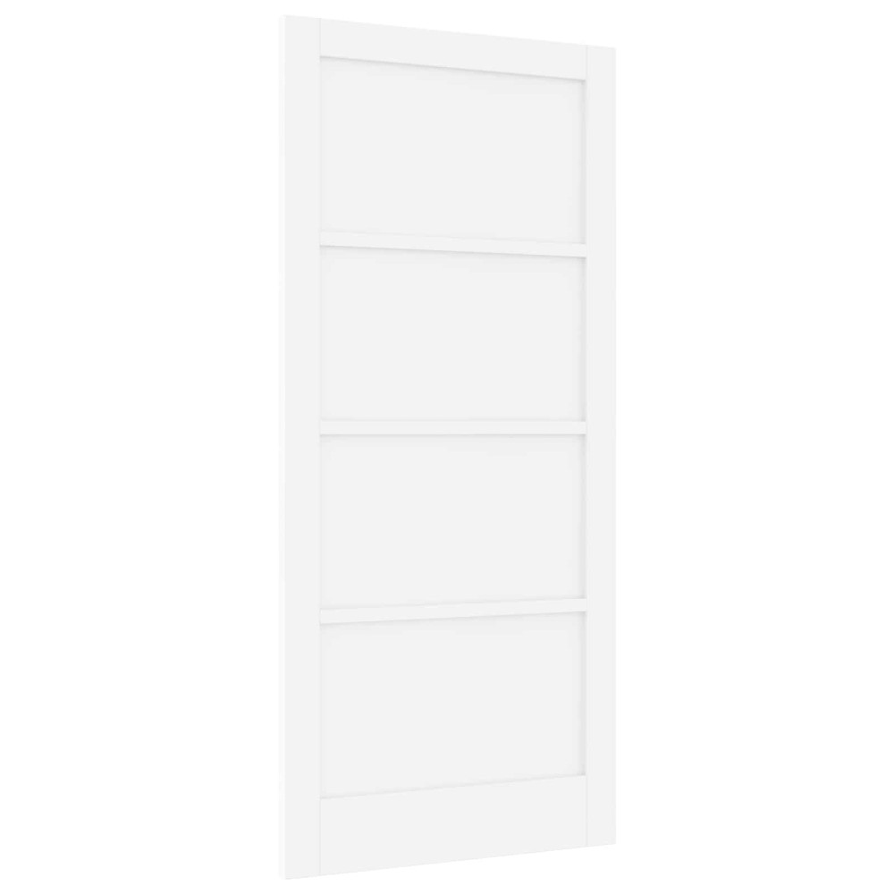 Produktbild för Inredningsdörr Vit 93 x 202 cm Plywood