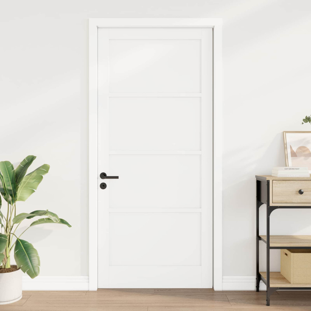 Produktbild för Inredningsdörr Vit 93 x 211 cm Plywood