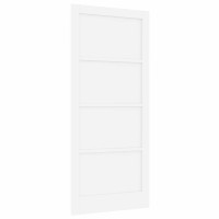 Produktbild för Inredningsdörr Vit 93 x 211 cm Plywood
