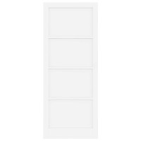 Produktbild för Inredningsdörr Vit 93 x 232 cm Plywood