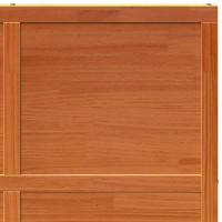 Produktbild för Ladugårdsdörr Vaxad brun 100 x 208 cm Massiv furu