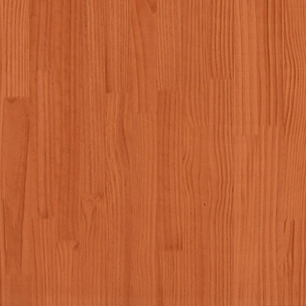 Produktbild för Ladugårdsdörr Vaxad brun 100 x 208 cm Massiv furu