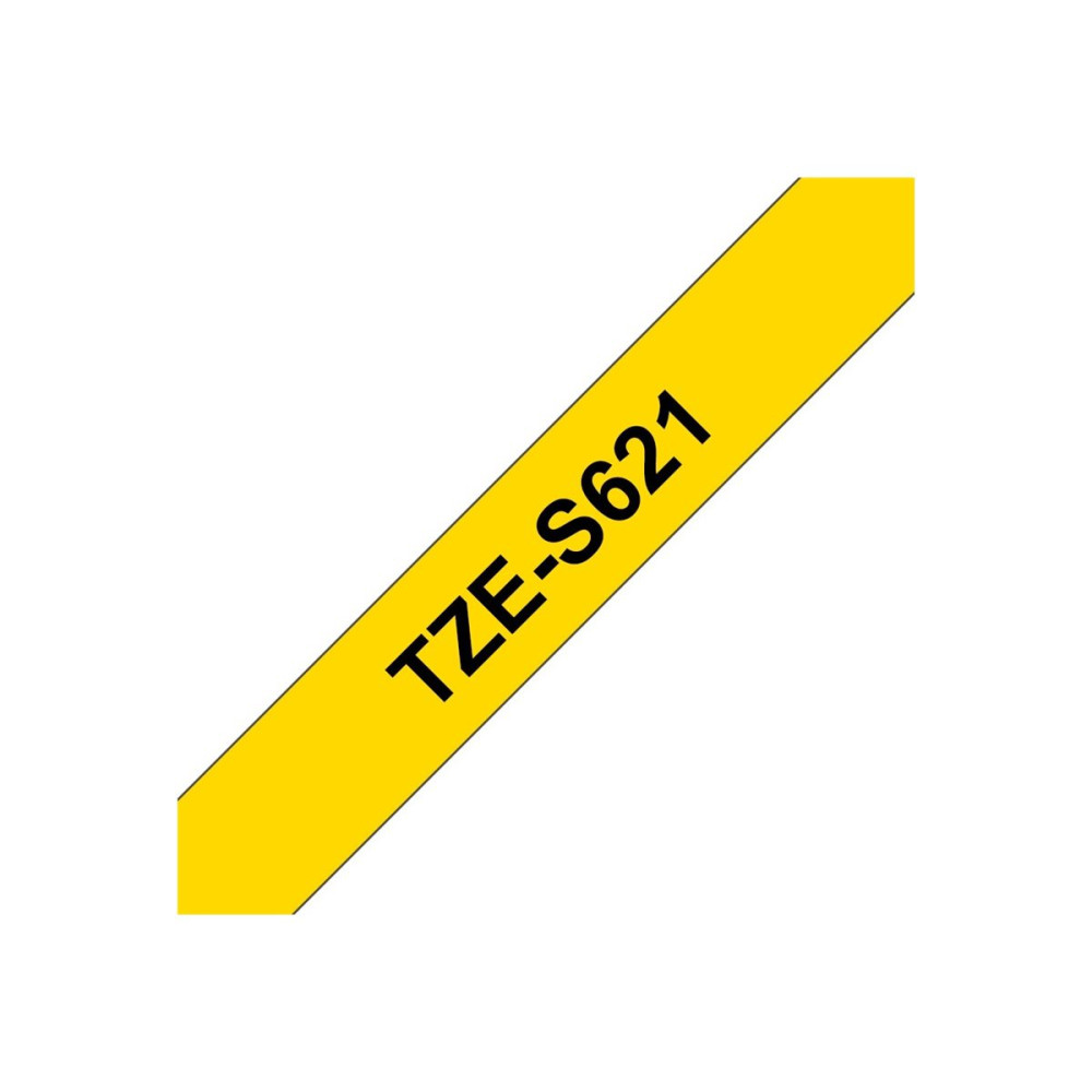 Produktbild för Brother TZe-S621 - bandlaminat - 1 kassett(er) - Rulle (0,9 cm x 8 m)