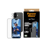 Produktbild för PanzerGlass - 2-i-1 Essentials Bundle - skyddsset för skärm / linse för mobiltelefon