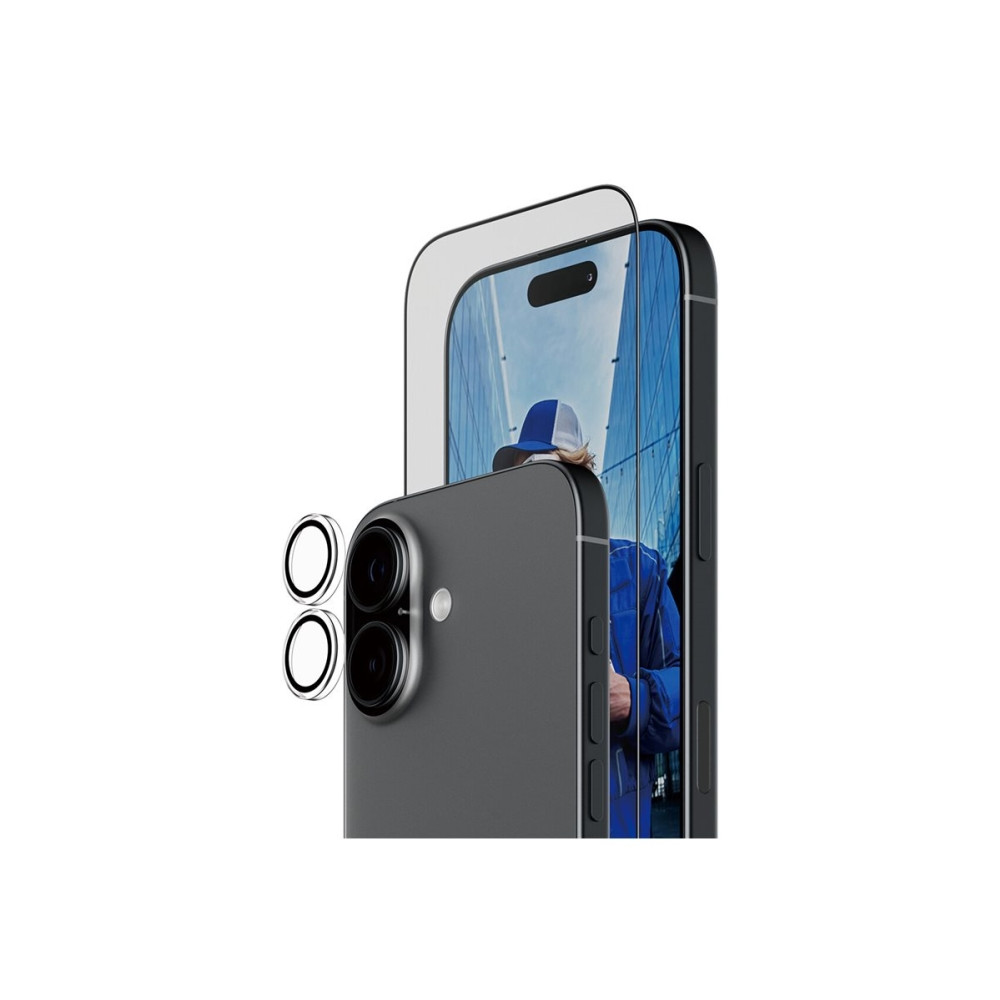 Produktbild för PanzerGlass - 2-i-1 Essentials Bundle - skyddsset för skärm / linse för mobiltelefon