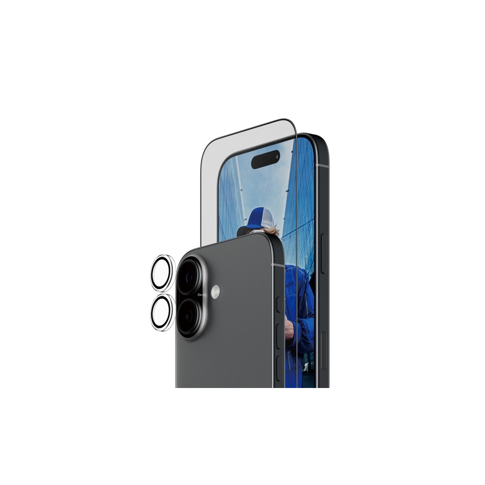 Produktbild för PanzerGlass - 2-i-1 Essentials Bundle - skyddsset för skärm / linse för mobiltelefon